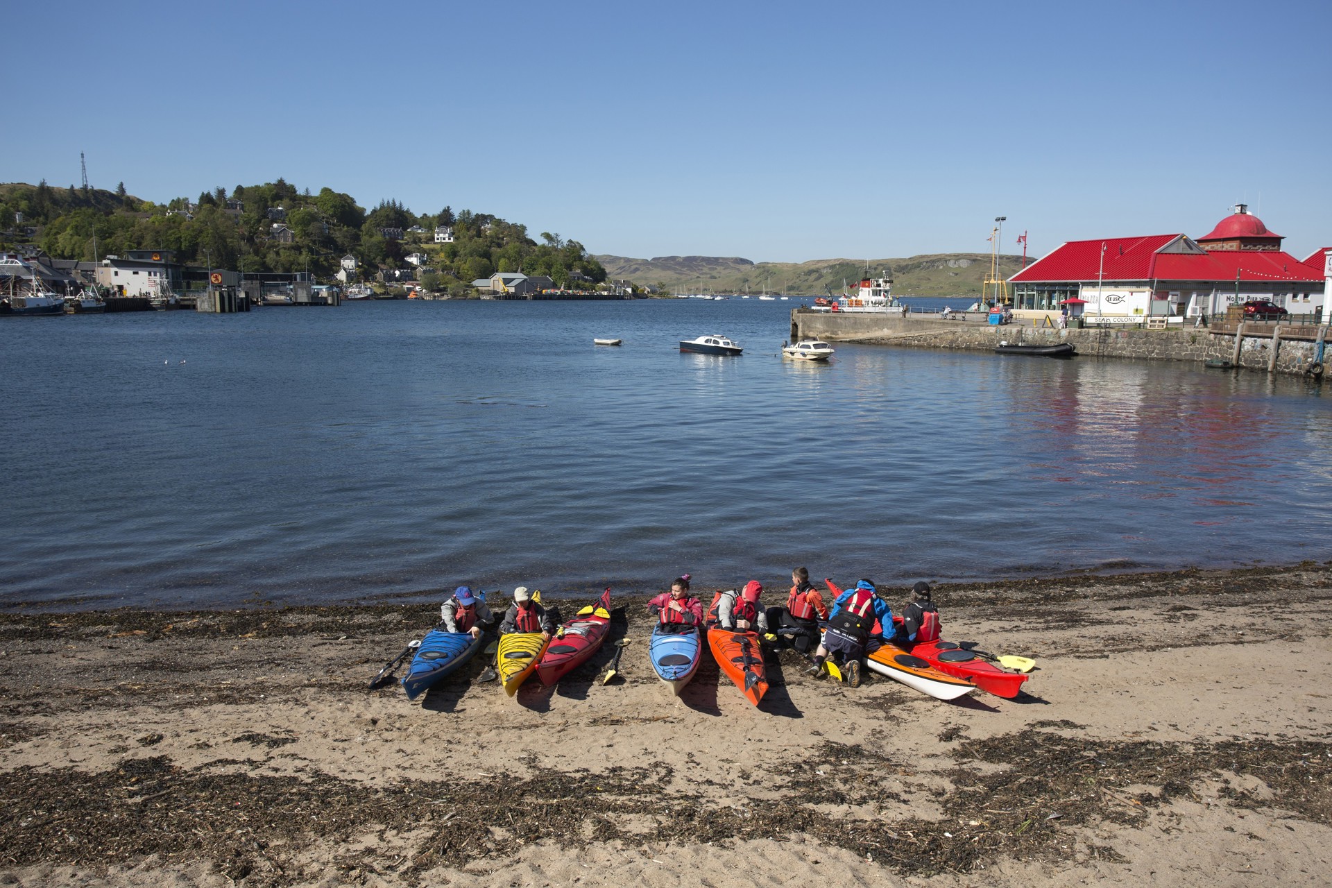 Background image - Visitscotland Oban Kayaks