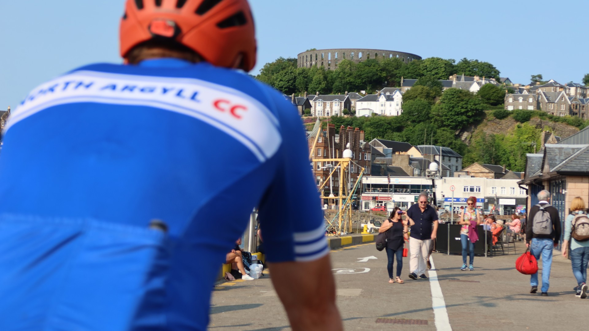 Background image - Cycle Oban Pier