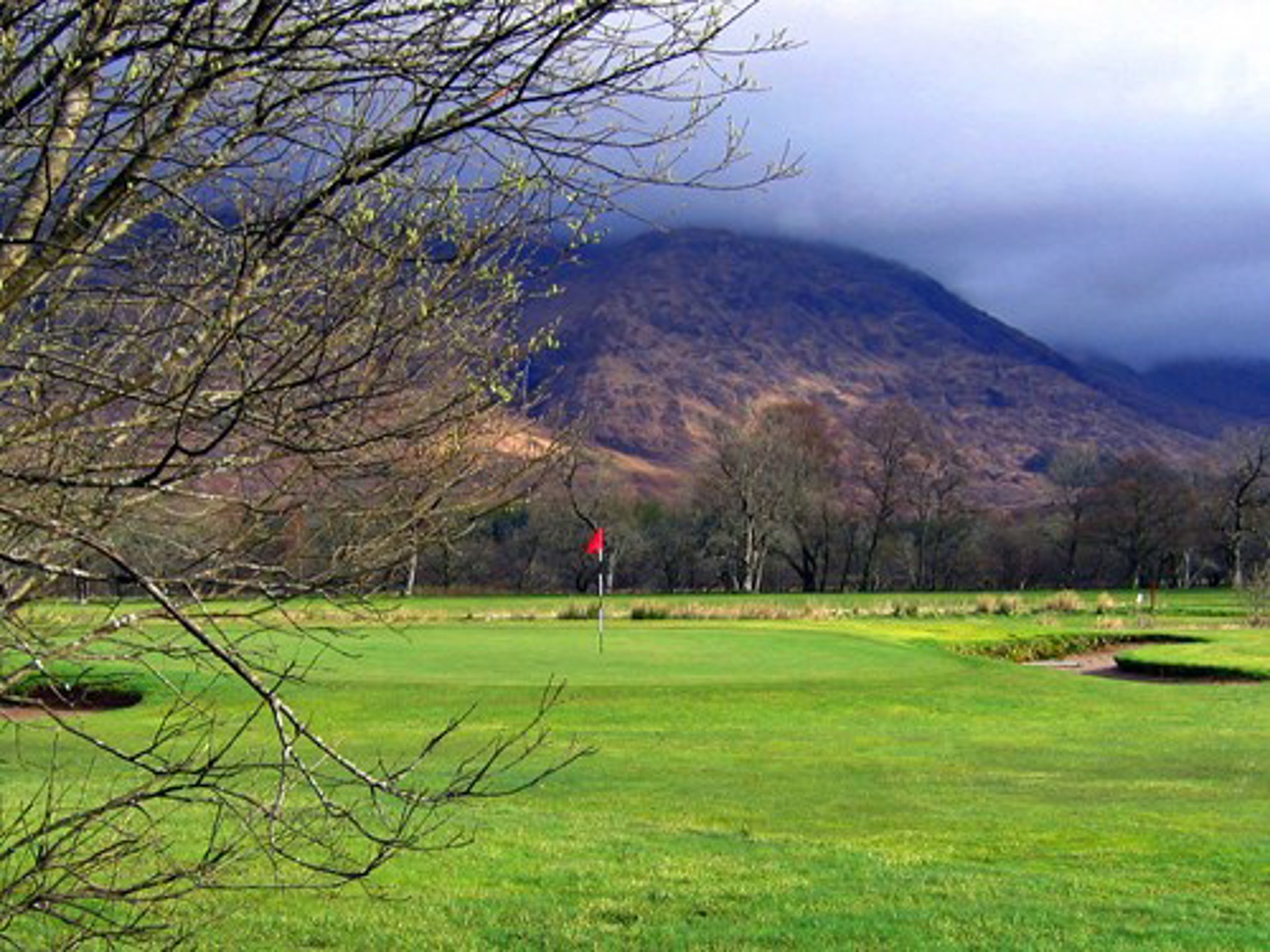 Background image - Dalmally Golf Course Loch Awe