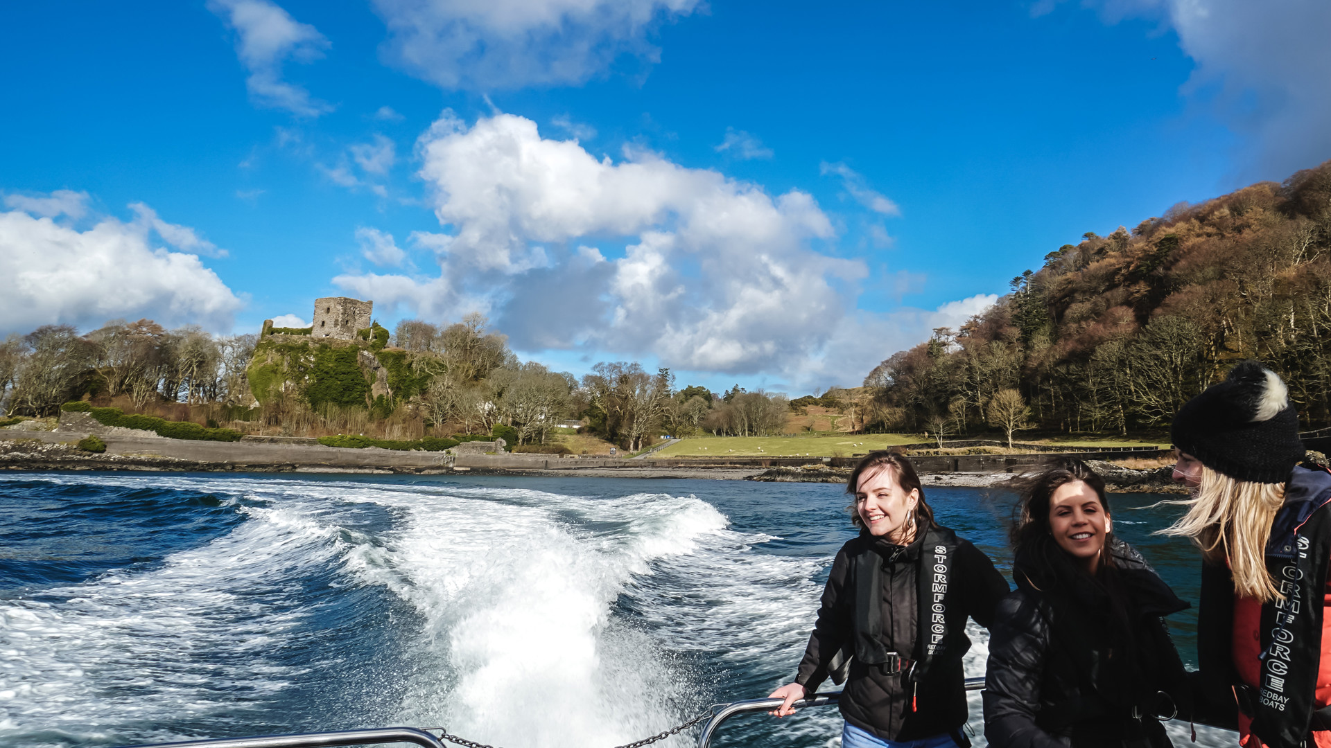 Background image - Dunollie Castle Boat Trip