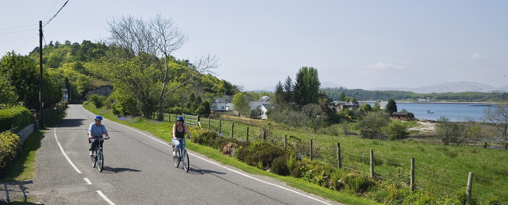 Background image - Visitscotland Port Appin Cycling