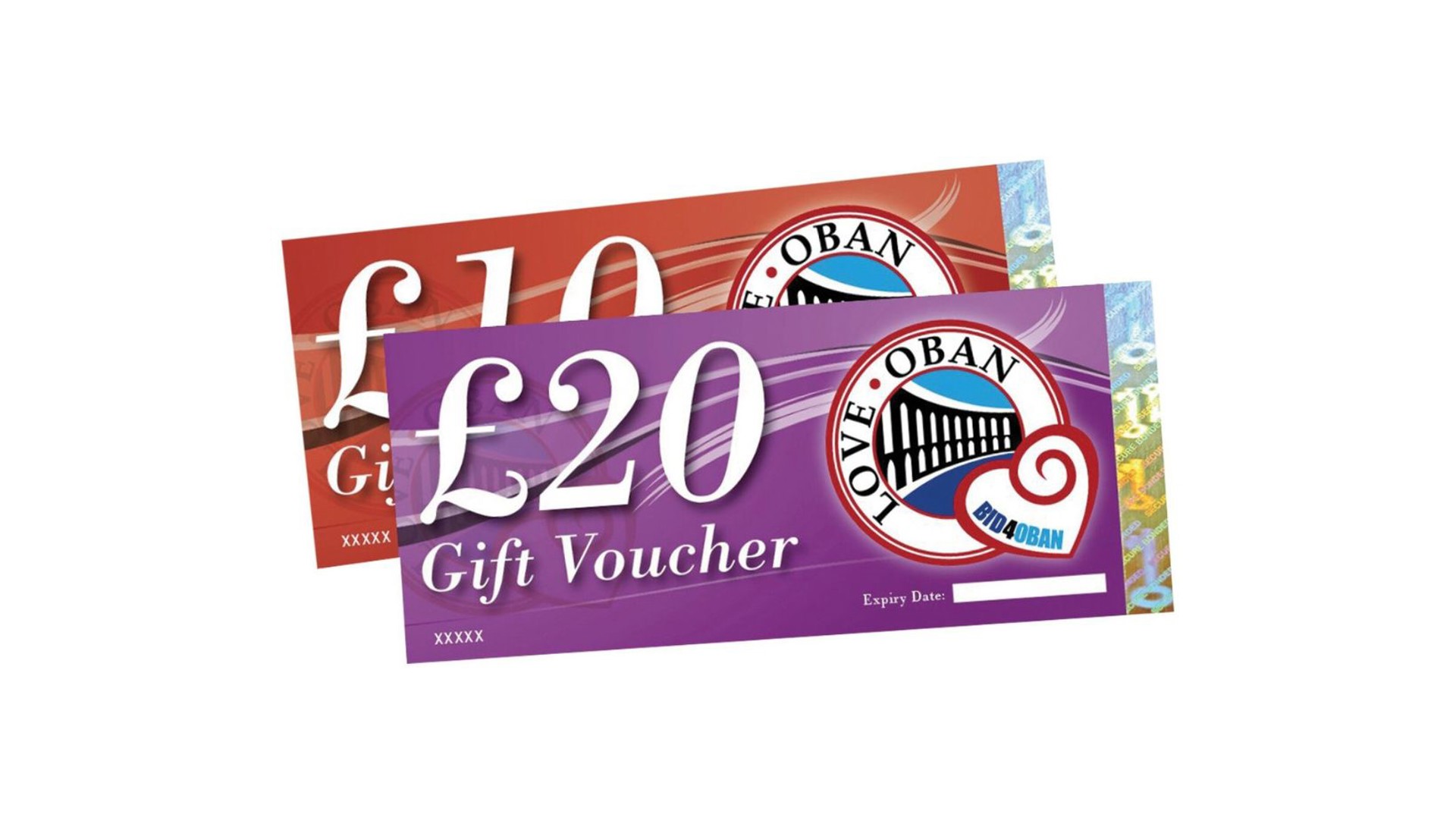 Background image - Love Oban Voucher