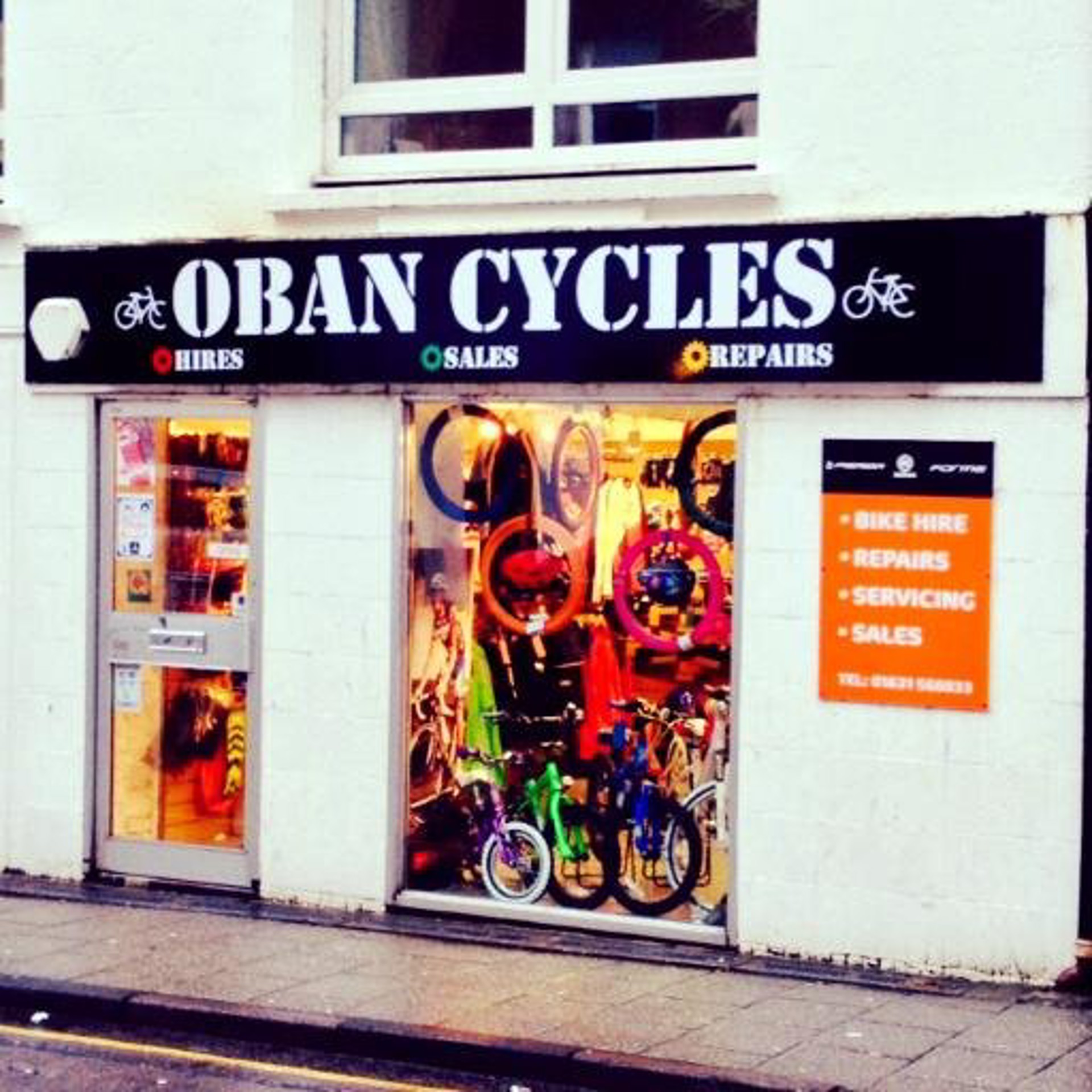 Background image - Oban Cycles