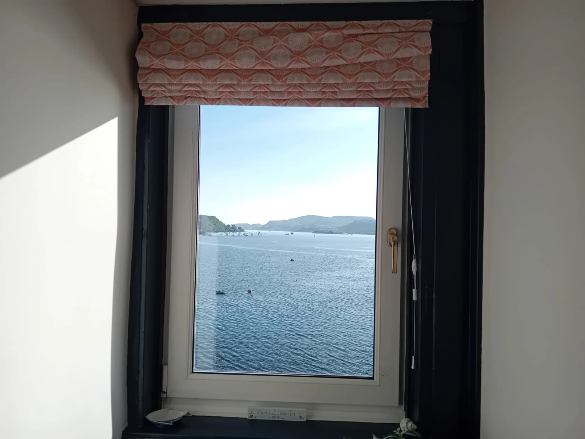 Bedroom Window View I Westbay Apartment, Oban