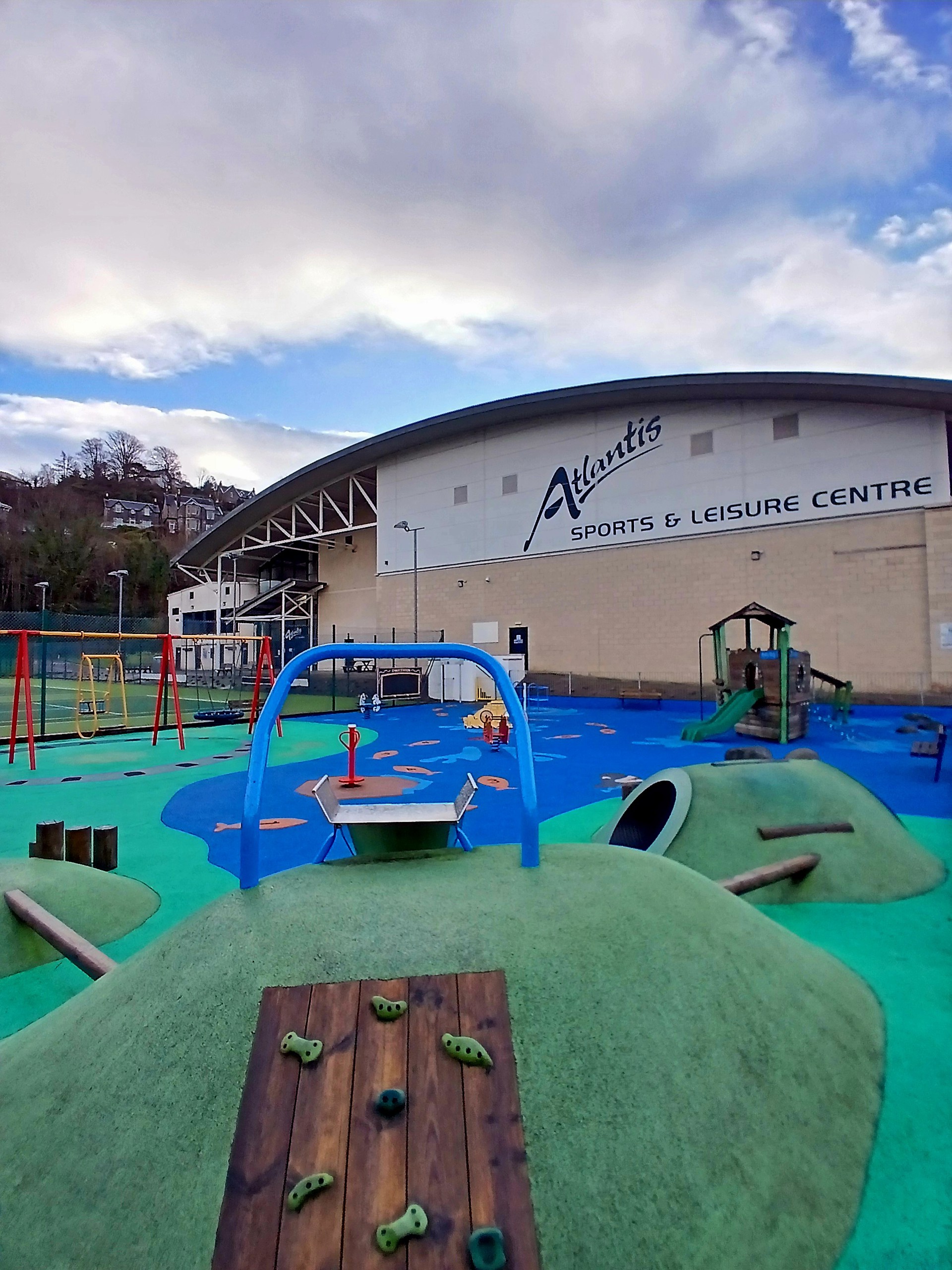 Background image - Atlantis Leisure Centre, Kelpie Media